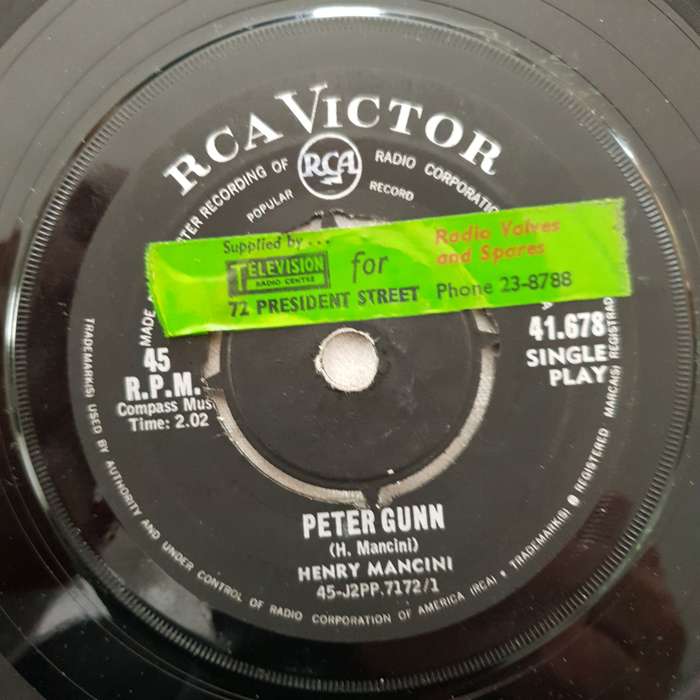 Henry Mancini And His Orch.  Charade - Vinyl 7" Record - Opened  - Good+ Quality (G+)