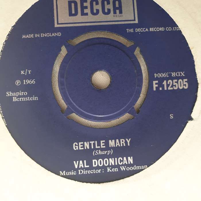 Val Doonican  What Would I Be - Vinyl 7" Record - Very-Good+ Quality (VG+)