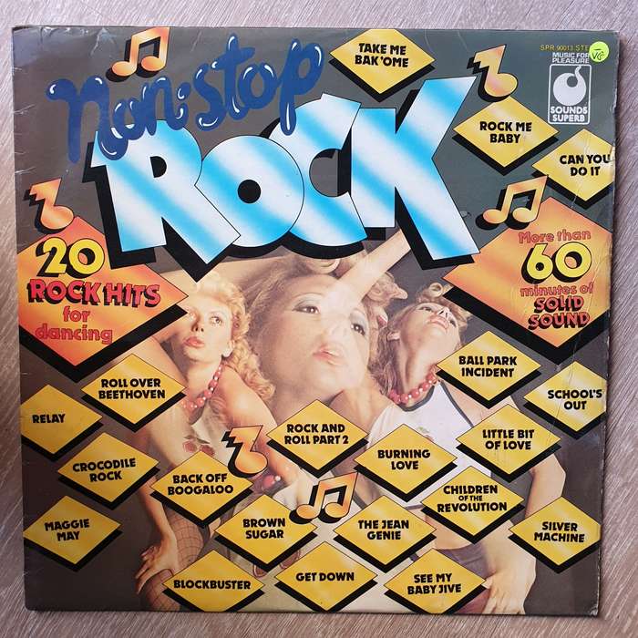 Non-Stop Rock - Vinyl LP Record - Opened  - Very-Good- Quality (VG-)