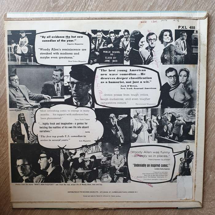 Woody Allen  Woody Allen Volume 2 - Vinyl LP Record - Opened  - Very-Good+ Quality (VG+)