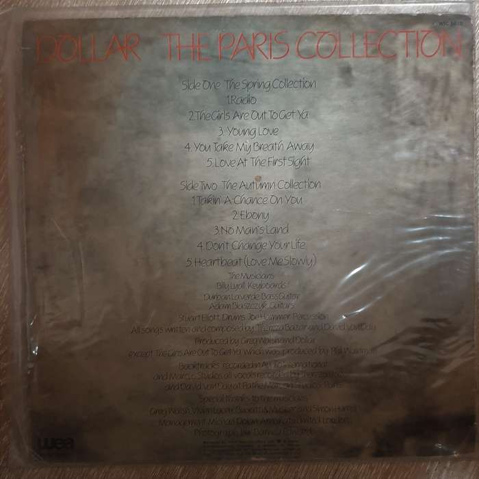 Dollar  The Paris Collection - Vinyl LP Record - Opened  - Very-Good Quality (VG)