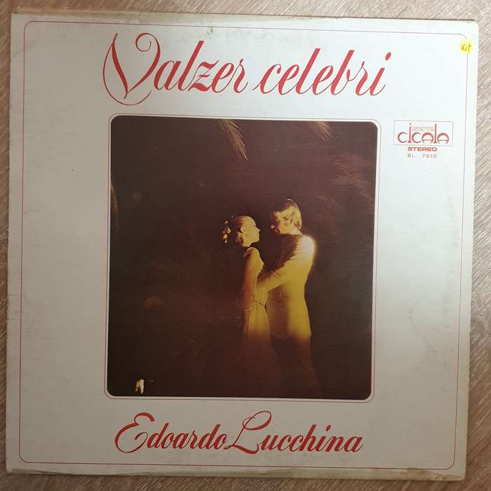 Edoardo Lucchina  Valzer Celebri -  Vinyl LP Record - Opened  - Very-Good+ Quality (VG+)