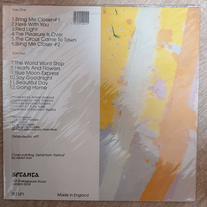Into Paradise  Under The Water -  Vinyl LP Record - Opened  - Very-Good+ Quality (VG+)