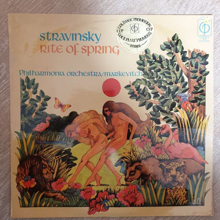 Stravinsky, Philharmonia Orchestra / Markevitch  Rite Of Spring -  Vinyl LP Record - Very-Good...