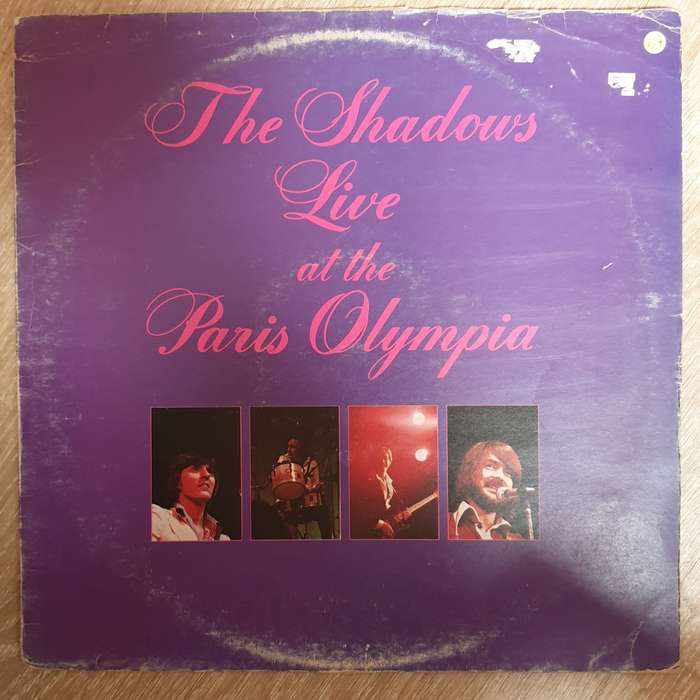 The Shadows  Live At The Paris Olympia -  Vinyl LP Record - Opened  - Very-Good+ Quality (VG+)