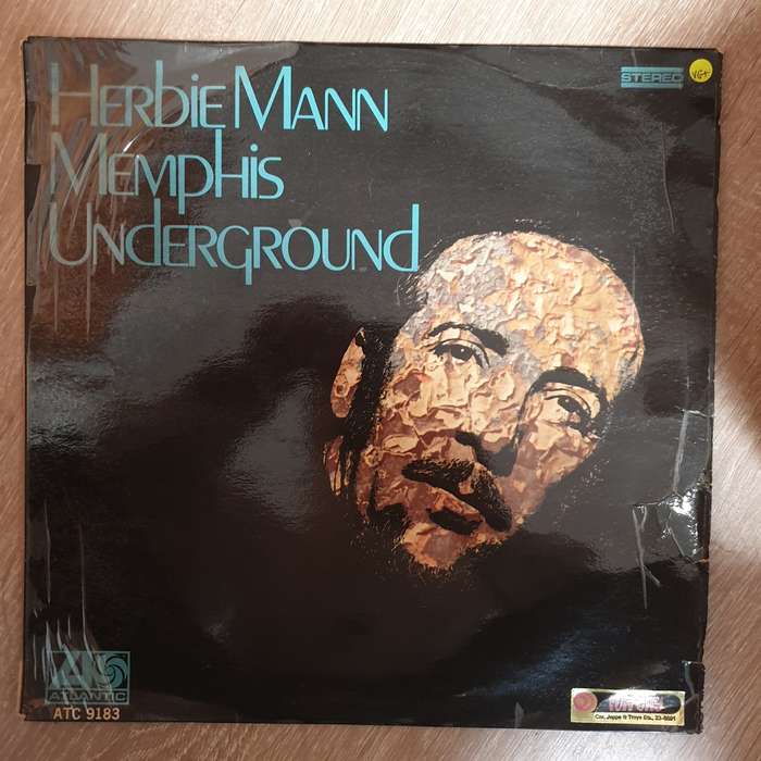 Herbie Mann  Memphis Underground - Vinyl LP Record - Opened  - Very-Good+ Quality (VG+)