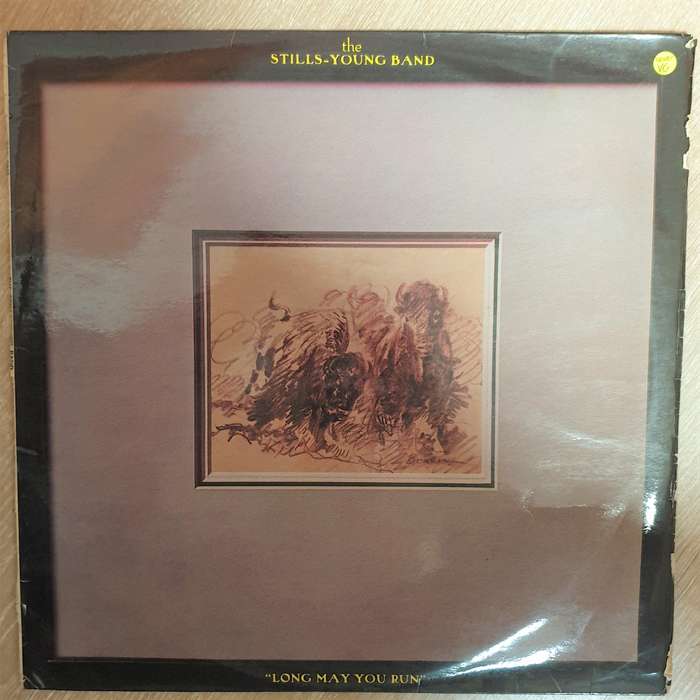 The Stills-Young Band  Long May You Run - Vinyl LP Record - Opened  - Very-Good Quality (VG)