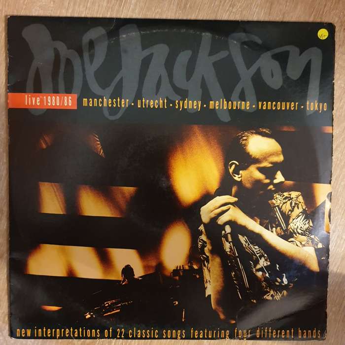 Joe Jackson  Live 1980/86  - Double Vinyl LP Record - Opened  - Very-Good+ Quality (VG+)