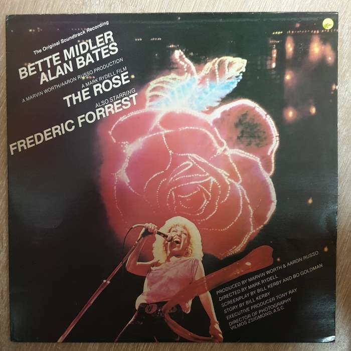 Bette Midler  The Rose (UK) - The Original Soundtrack Recording -  Vinyl LP Record - Very-G...