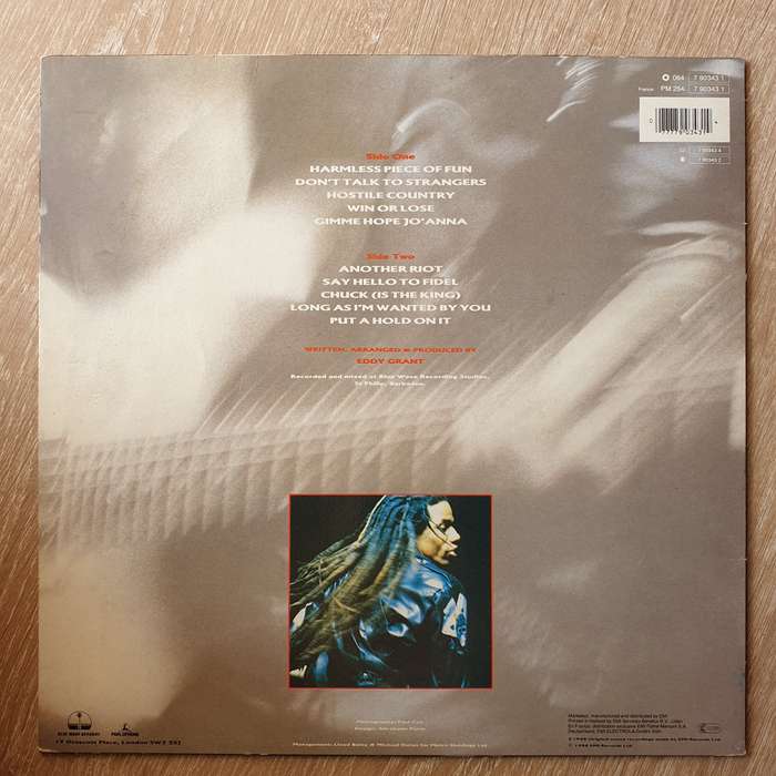 Eddy Grant  File Under Rock -  Vinyl LP Record - Opened  - Very-Good- Quality (VG-)