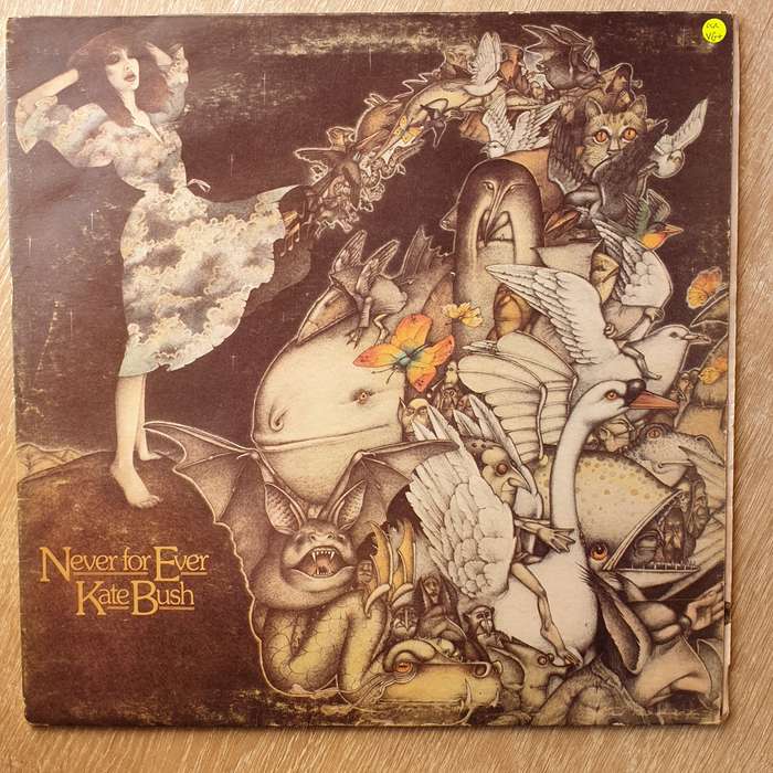 Kate Bush  Never For Ever - Vinyl LP Record - Very-Good+ Quality (VG+)
