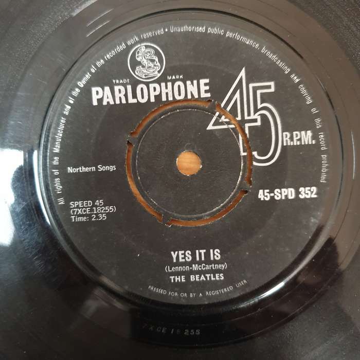 The Beatles  T To Ride - Vinyl 7" Record - Good Quality (G)