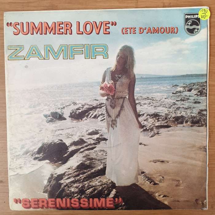 Zamfir  Summer Love (Ete D'Amour) / Serenissime  - Vinyl 7" Record - Very-Good- Quality (VG-)