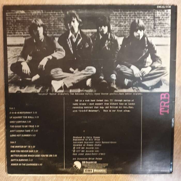 TRB  Power In The Darkness - Vinyl LP Record - Very-Good+ Quality (VG+)