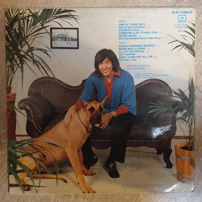 The Les Humphries Singers  One Of These Days (Germany Pressing) - Vinyl LP Record - Very-Go...