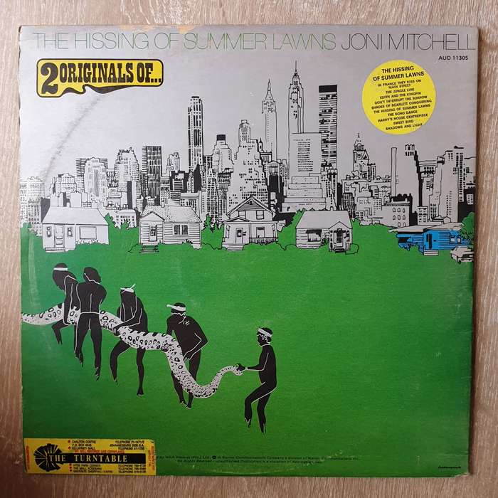 Joni Mitchell  2 Originals Of -  Court And Spark / The Hissing Of Summer Lawns -  Double Vi...