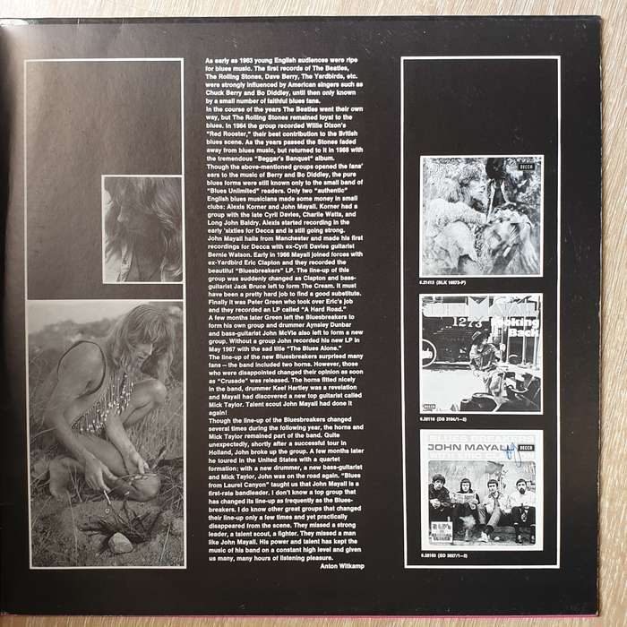 John Mayall  Blues Giant (Germany) -  Double Vinyl LP Record - Very-Good+ Quality (VG+)