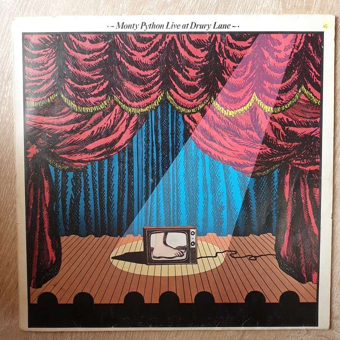 Monty Python - Live At Drury Lane   Vinyl LP Record - Opened  - Very-Good  Quality (VG)
