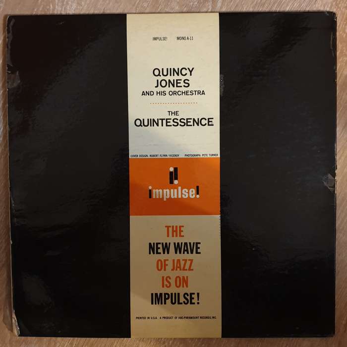 Quincy Jones And His Orchestra  The Quintessence  Vinyl LP Record - Opened  - Very-Good ...