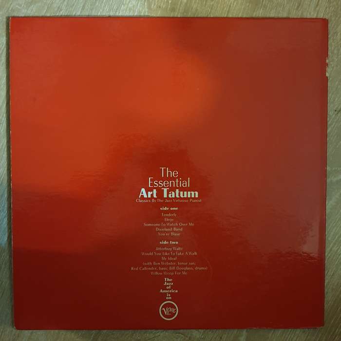 Art Tatum  The Essential Art Tatum - Vinyl LP Record - Opened  - Very-Good- Quality (VG-)