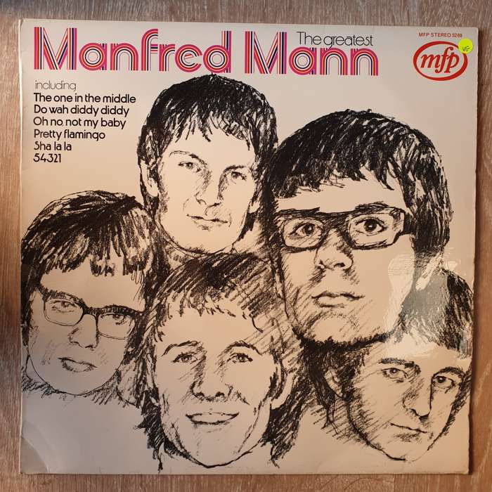 The Greatest Of Manfred Mann - Vinyl LP Record - Opened  - Very-Good  Quality (VG)