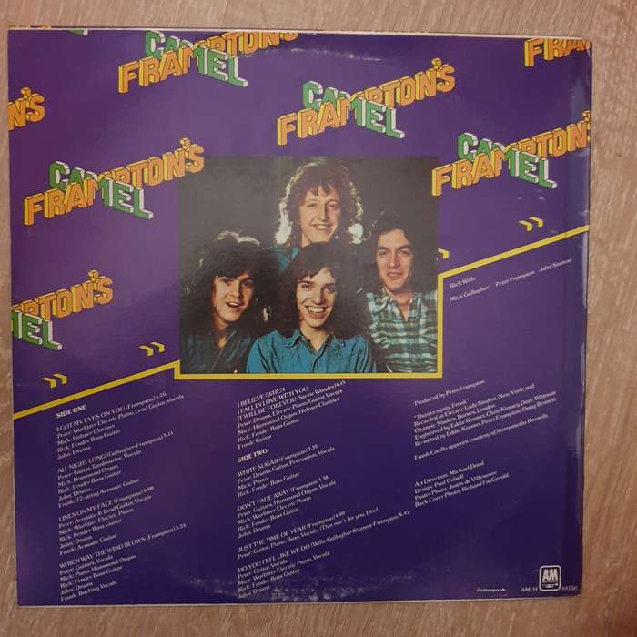 Frampton's Camel  Frampton's Camel - Vinyl LP Record - Very-Good+ Quality (VG+)