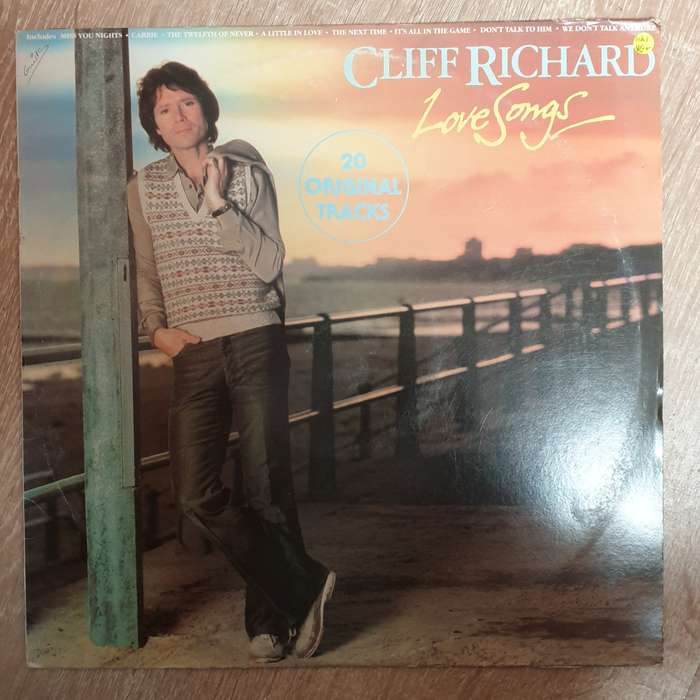 Cliff Richard - Love Songs - Vinyl LP Record - Very-Good+ Quality (VG+)