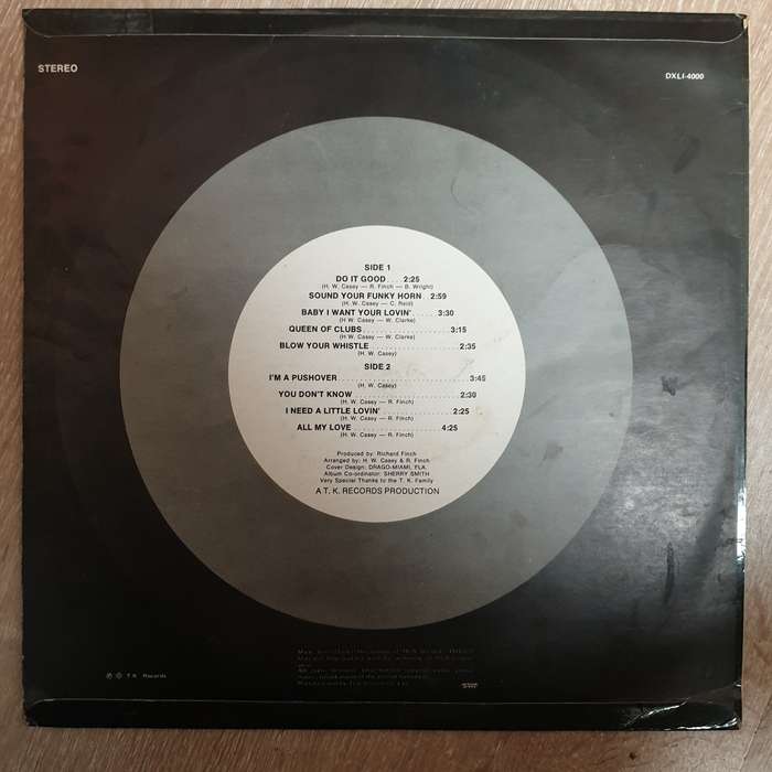 K.C. & The Sunshine Band  Do It Good - Vinyl LP Record - Opened  - Very-Good  Quality (VG)