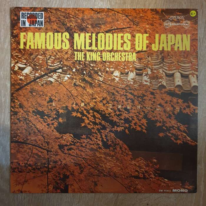 The King Orchestra  Famous Melodies Of Japan -  Vinyl LP Record - Very-Good+ Quality (VG+)