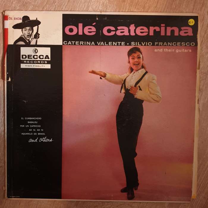 Caterina Valente - Silvio Francesco  Olé Caterina - Vinyl LP Record - Very-Good+ Quality (...