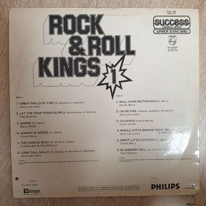 Rock & Roll Kings - Vinyl LP Record - Very-Good+ Quality (VG+)