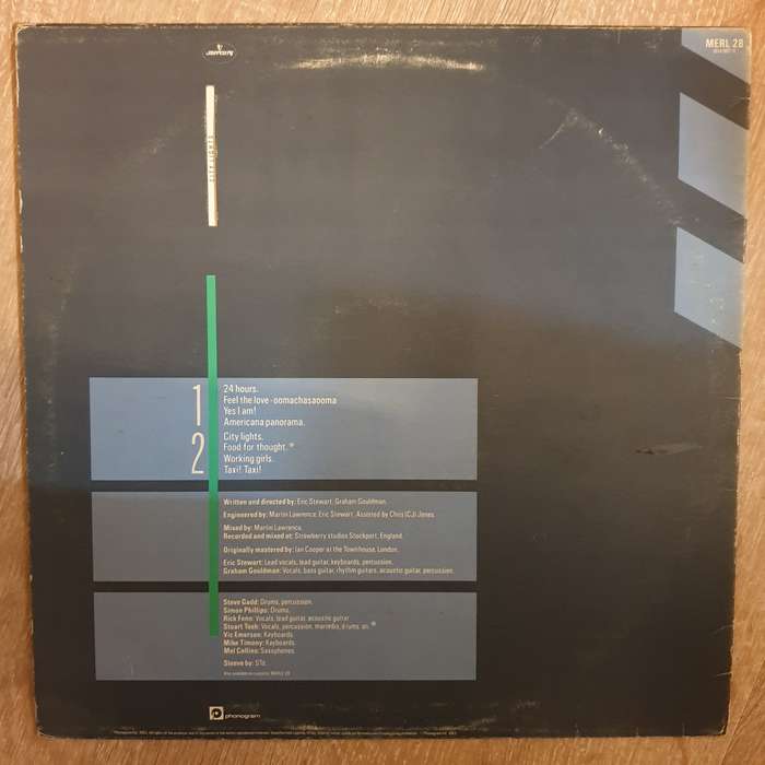10cc  Windows In The Jungle (UK) - Vinyl LP Record - Very-Good+ Quality (VG+)