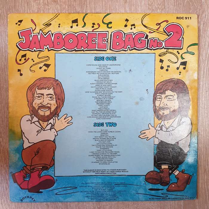 Chas & Daves - Knees Up - Jamboree Bag No 2 -  Vinyl LP Record - Very-Good+ Quality (VG+)