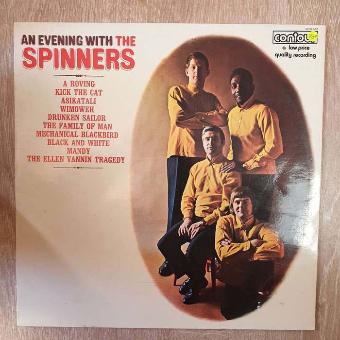 The Spinners  An Evening With The Spinners -  Vinyl LP Record - Very-Good+ Quality (VG+)