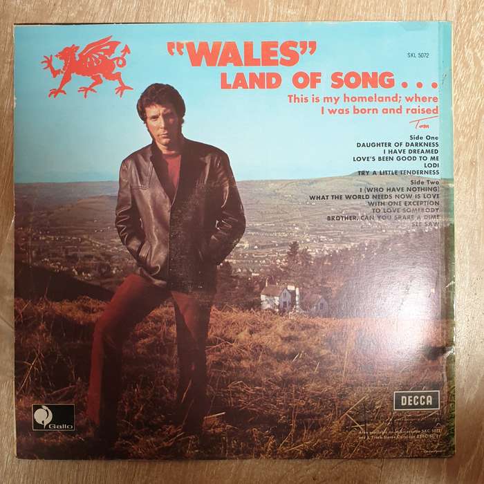 Tom Jones  I Who Have Nothing -  Vinyl LP Record - Very-Good+ Quality (VG+)
