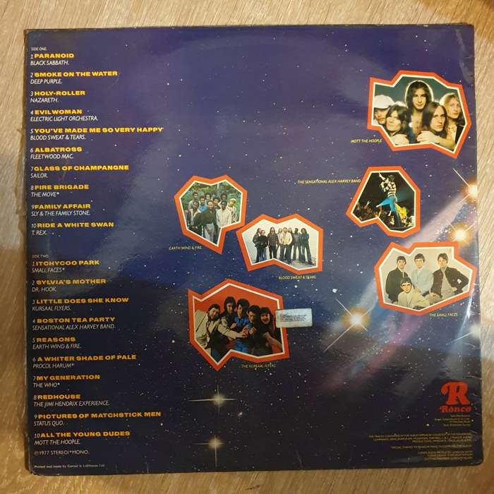 The Super Groups (UK Import) - (Black Sabbath, Who, Deep Purple Hendrix...) -  Vinyl LP Record - ...