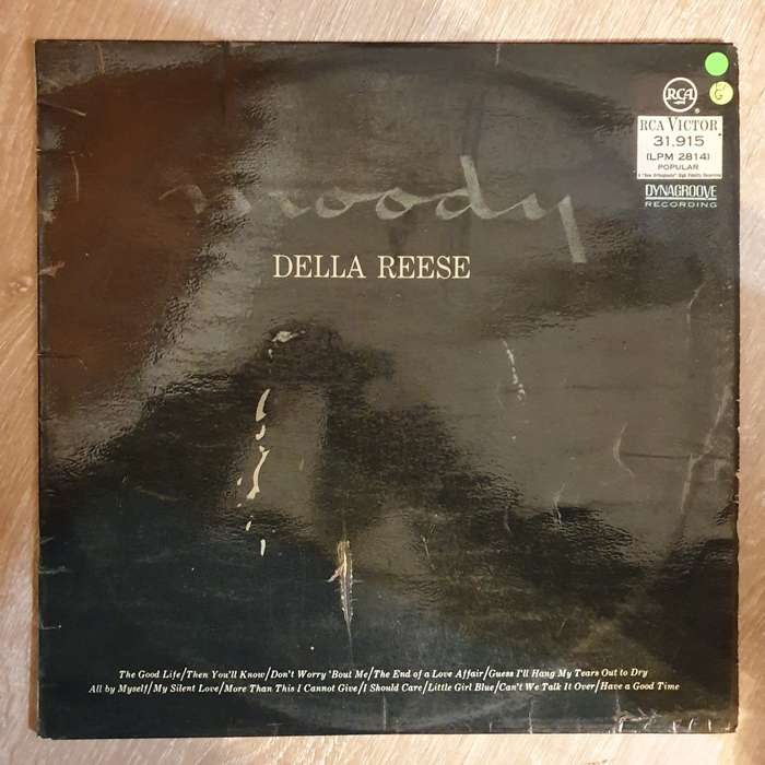 Della Reese  Moody - Vinyl LP Record - Opened  - Fair Quality (F)