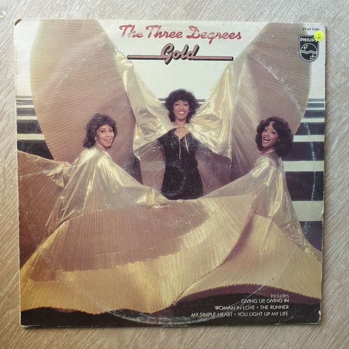 The Three Degrees  Gold - Vinyl LP Record - Opened  - Very-Good- Quality (VG-) (Vinyl Speci...