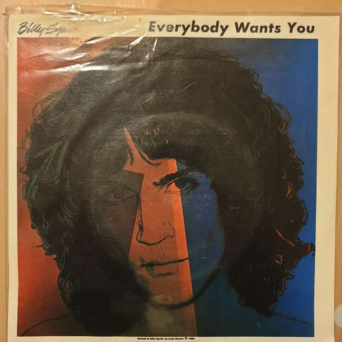 Billy Squier  Everybody Wants You - Vinyl 7" Record - Very-Good+ Quality (VG+)