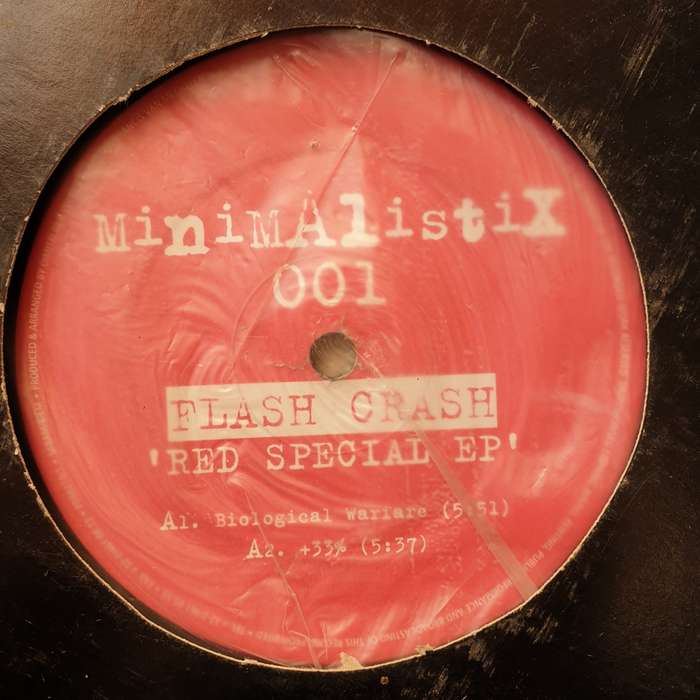 Flash Crash  Red Special EP - Vinyl LP Record - Opened  - Very-Good- Quality (VG-)