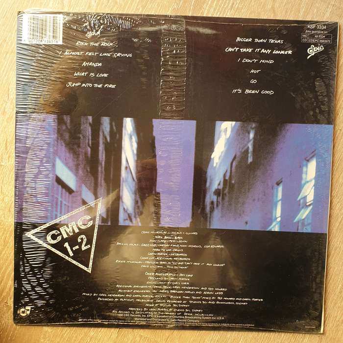 Craig McLachlan & Check 1-2  Craig McLachlan & Check 1-2 -  Vinyl LP Record - Sealed