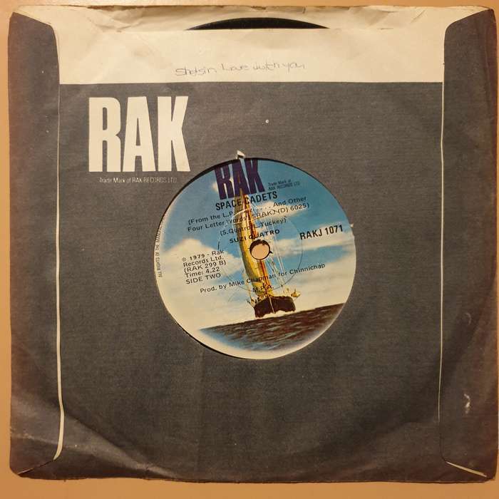 Suzi Quatro  She's In Love With You - Vinyl 7" Record - Opened  - Good+ Quality (G+)