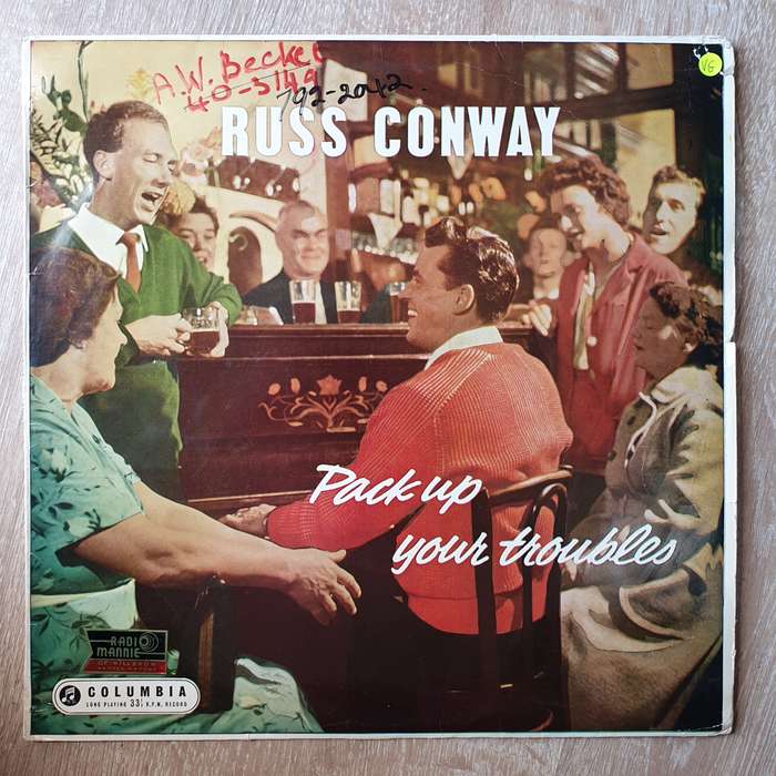 Russ Conway - Pack Up Your Troubles - Vinyl  LP Record - Very-Good Quality (VG)