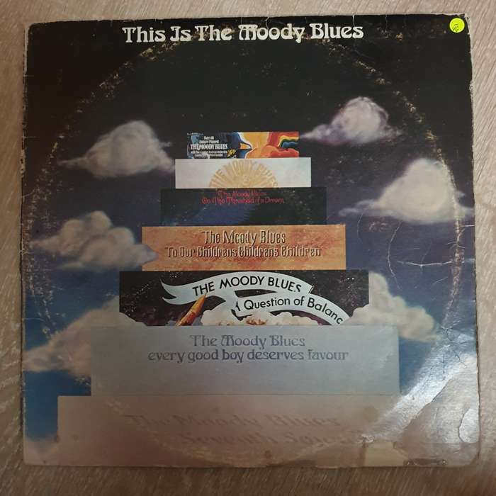 This is The Moody Blues - Double Vinyl LP Record - Very-Good- Quality (VG-)