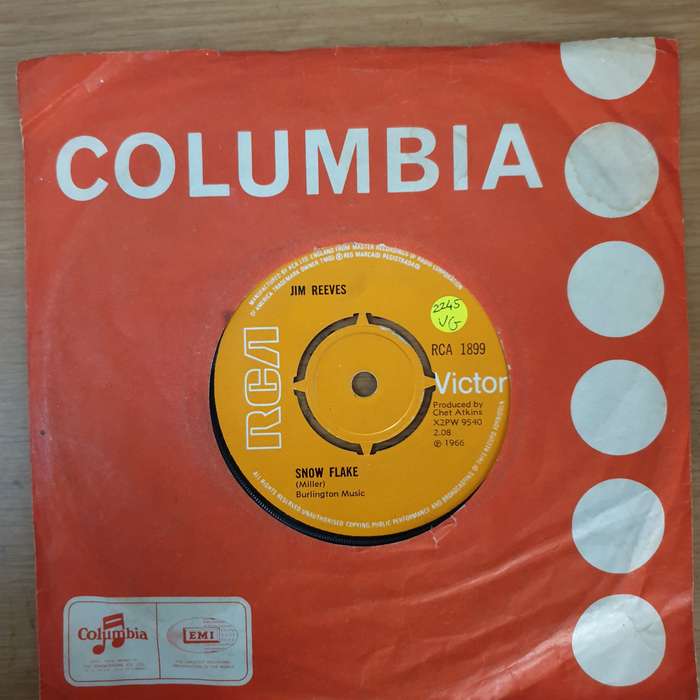 Jim Reeves With Steve Moore  But You Love Me, Daddy - Vinyl 7" Record - Very-Good Quality (VG)