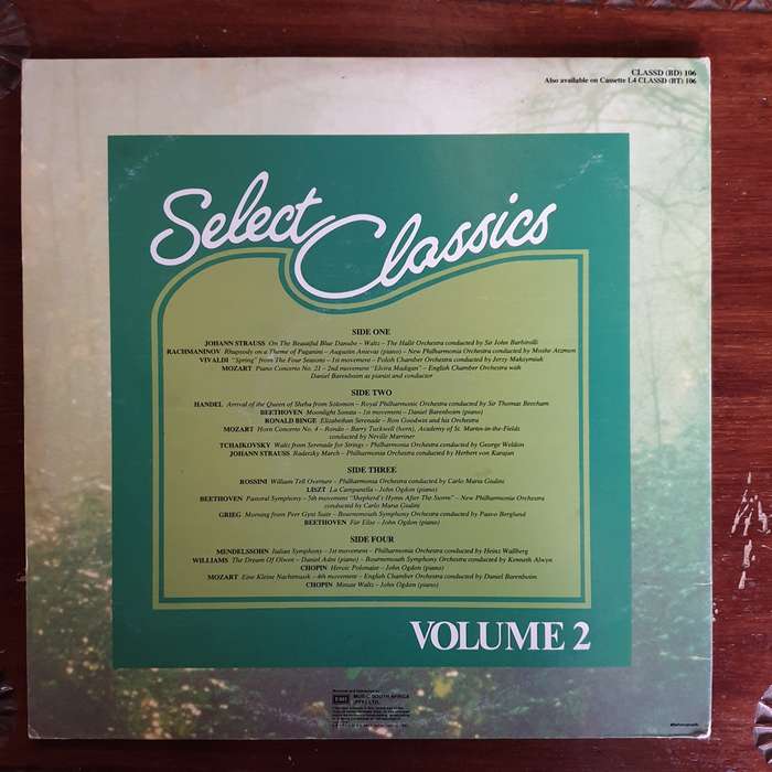 Select Classics Volume 2  - Double Vinyl LP Record - Very-Good+ Quality (VG+)