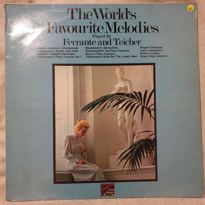 The World's Favourite Melodies - Ferrante and Teicher - Vinyl LP Record - Very-Good Quality (VG)