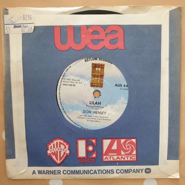 Don Henley  Dirty Laundry - Vinyl 7" Record - Very-Good+ Quality (VG+)