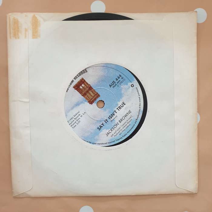 Jackson Browne  Lawyers In Love - Vinyl 7" Record - Very-Good+ Quality (VG+)