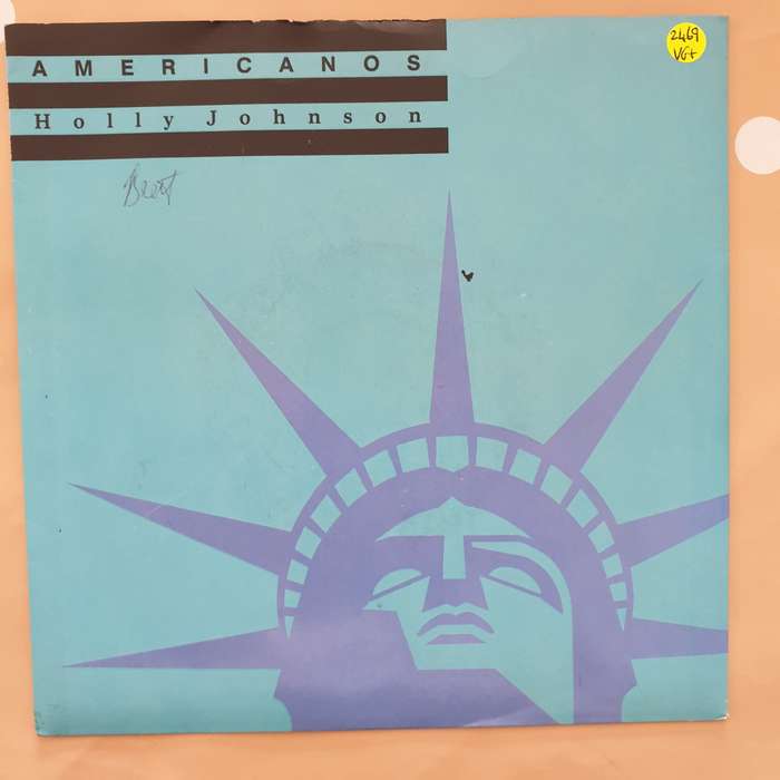 Holly Johnson  Americanos - Vinyl 7" Record - Very-Good+ Quality (VG+)